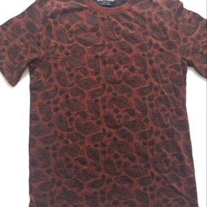 Eighth Avenue New York Men Tshirt , size M, brown/black